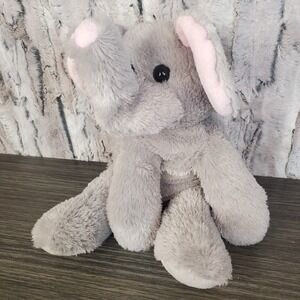 MJC Purr-Fection Elephant Plush Gray Stuffed‎ Animal 15" Floppy 1988 - EUC
